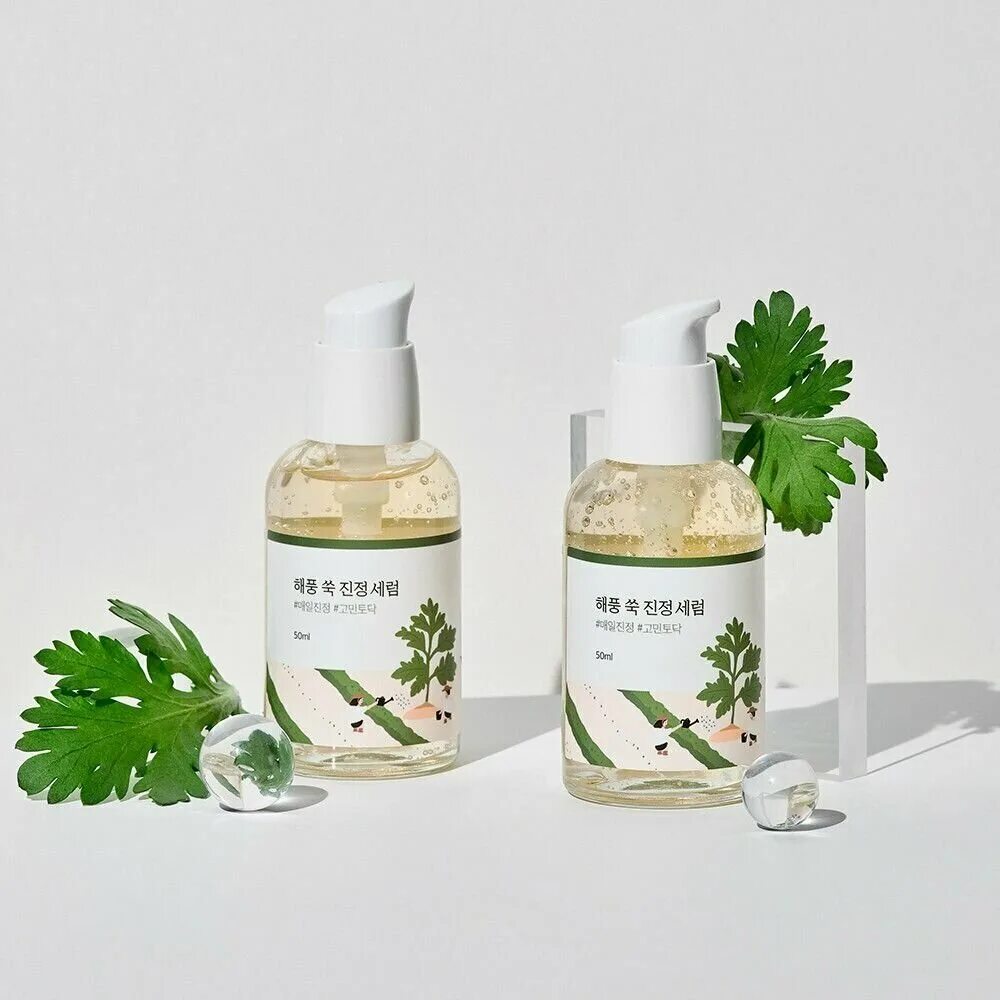 ROUND LAB Успокаивающая сыворотка Mugwort, 50 мл
