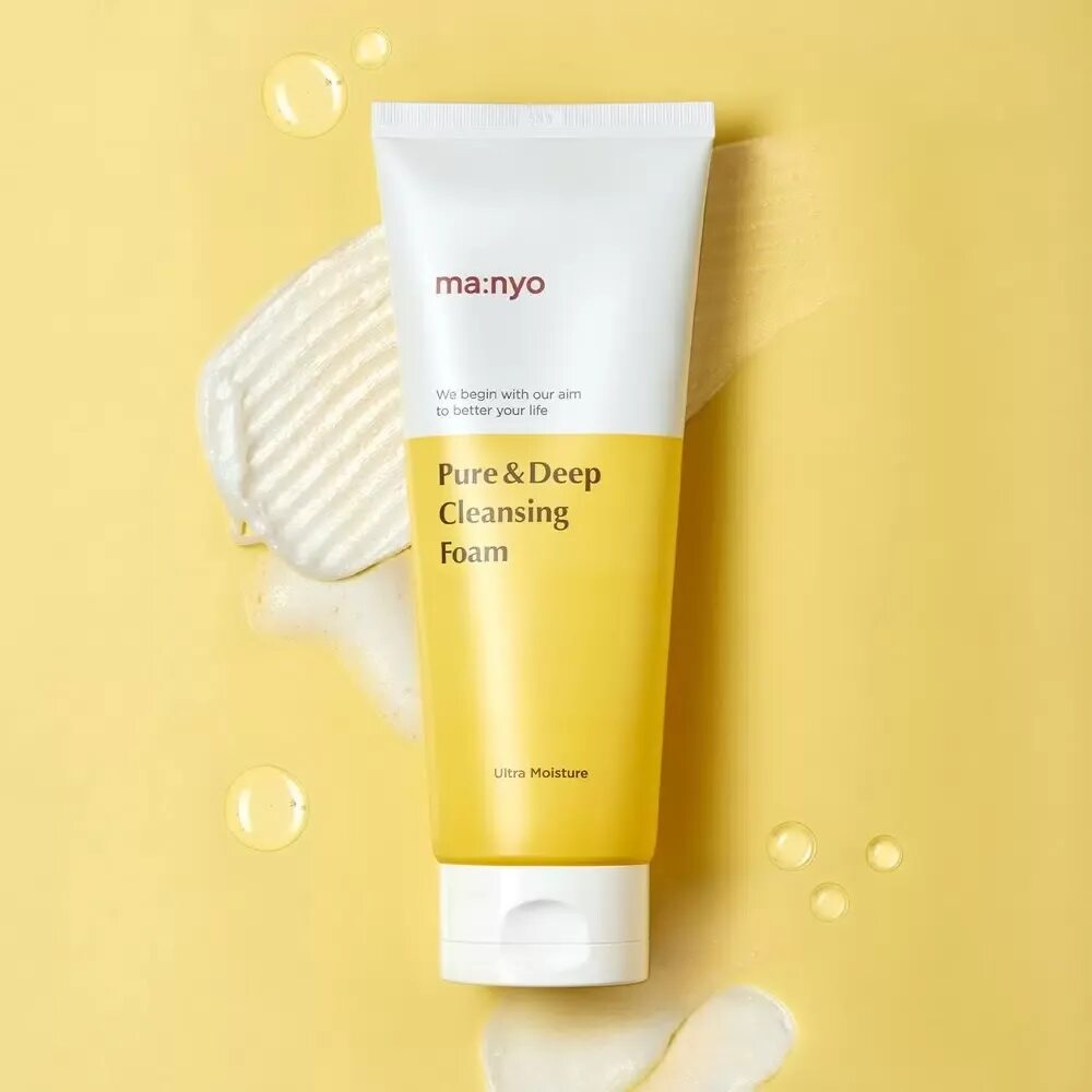Пенка для глубокого очищения пор с церамидами Manyo Pure Deep Cleansing Foam, 100 мл
