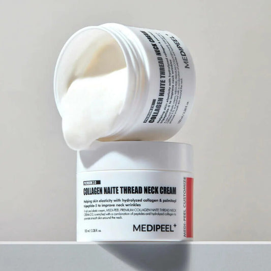 MEDIPEEL Крем для шеи Premium 2.0 Collagen Naite Thread, 100 мл