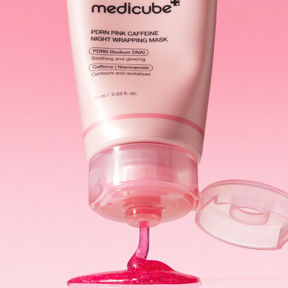 Medicube Ночная маска-пленка PDRN Pink Caffeine, 75 мл