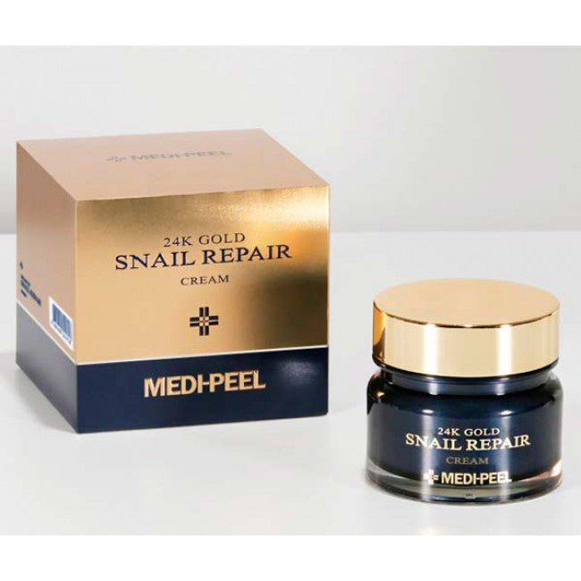 MEDIPEEL Премиум-крем для лица 24K Gold Snail Repair, 50 г