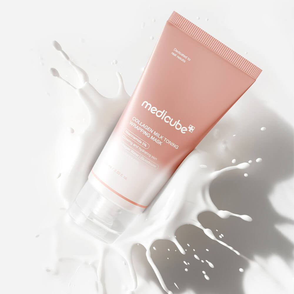 Medicube Омолаживающая маска-пленка Collagen Milk Toning, 75 мл
