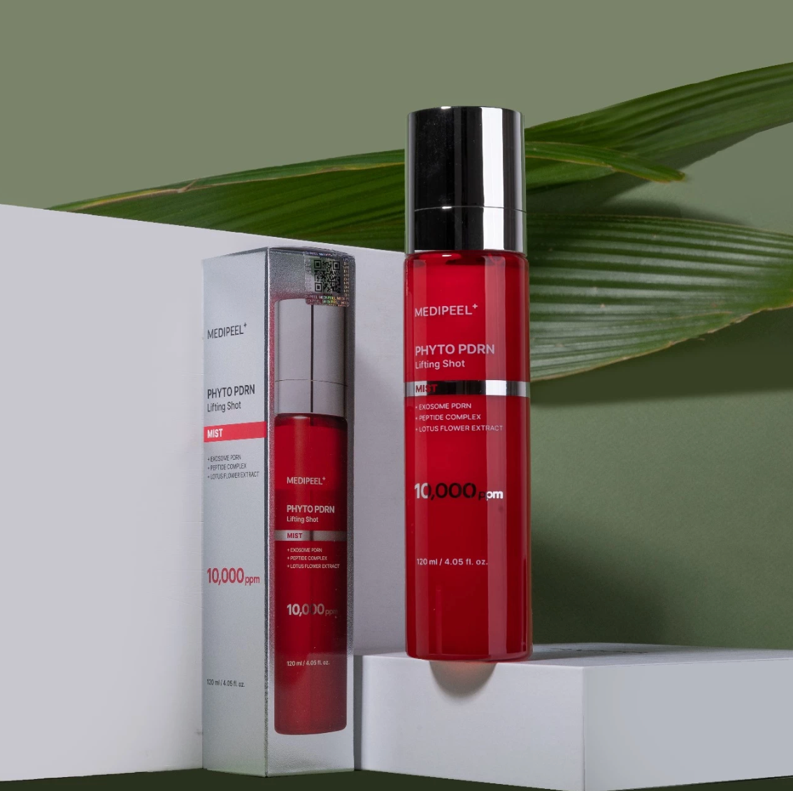 MEDIPEEL Омолаживающий мист для лица Phyto Exosome PDRN Lifting Shot, 120 мл
