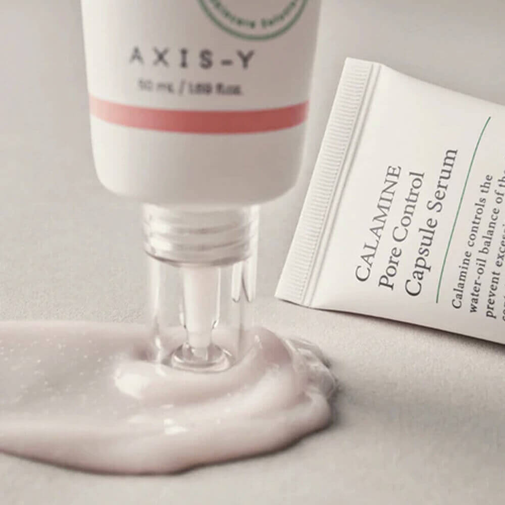 Сыворотка с каламином для сужения пор AXIS-Y Calamine Pore Control Capsule Serum, 50 мл