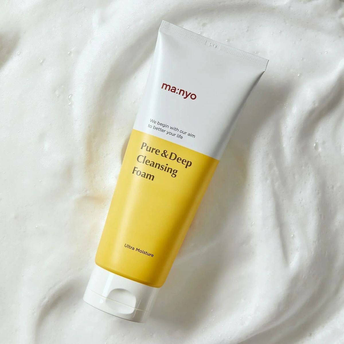 Пенка для глубокого очищения пор с церамидами Manyo Pure Deep Cleansing Foam, 100 мл