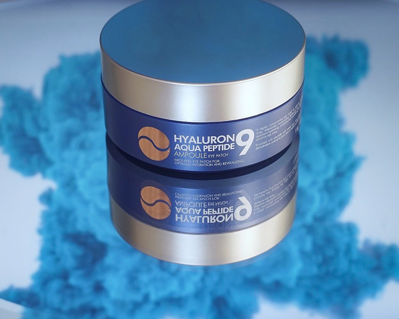 MEDIPEEL Увлажняющие гидрогелевые патчи Hyaluron Aqua Peptide 9, 60 шт.