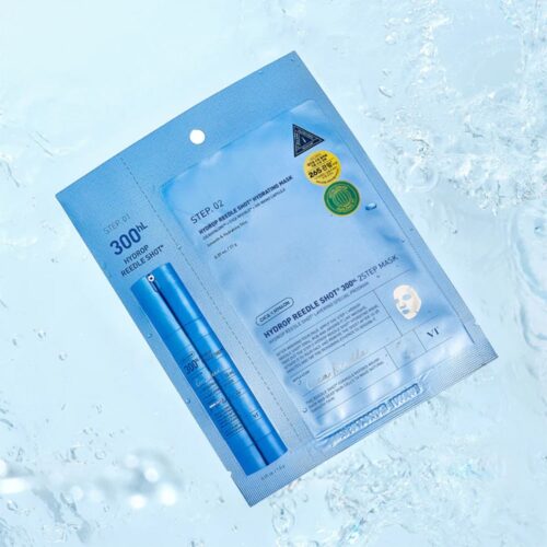 VT COSMETICS Двухфазная маска для лица Hydrop Reedle Shot 300hL 2 Step, 1 шт